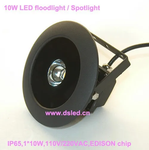 CE, IP65, хорошее качество, высокая мощность 10 Вт светодиодный открытый прожектор, светодиодный проектор света, DS-TN-26B-10W, 110 В/220VAC, 2 года гарантии
