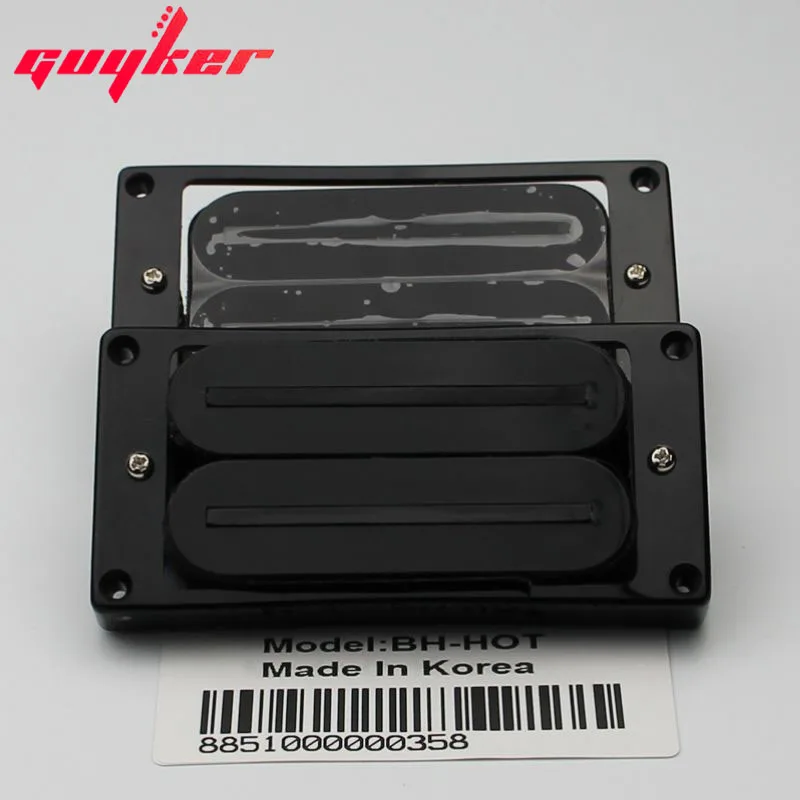 

A Set Black Hot Rails Humbucker Guitar Pickups