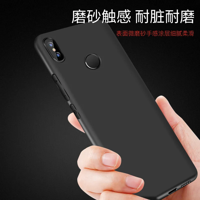 Ультратонкий матовый Силиконовый чехол для Xiaomi Mi 5S Plus 6 5X 6X 8 SE Redmi 4 PRO 4X 4A Note 3 5A 5