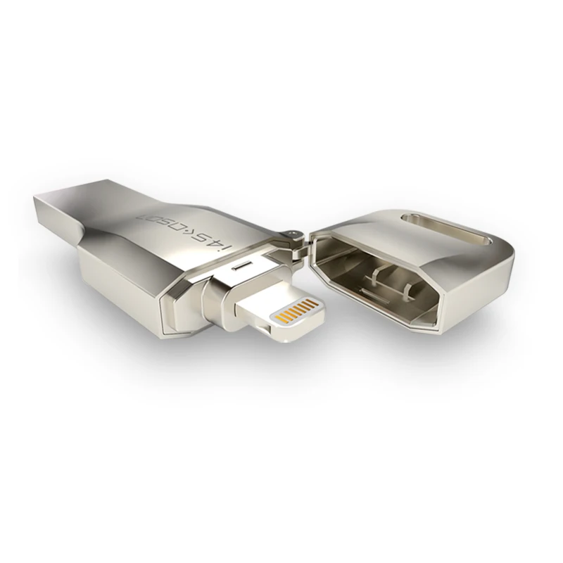 USB Flash Drive 64GB For iPhone 7 6 6s Plus Lightning to USB3.0 OTG