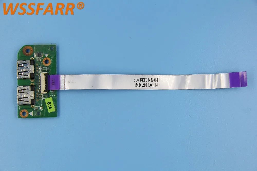 USBPortBoardForToshibaSatelliteL650L650DL655L655DL750L755L750DSeriesDA0BL6TB6E0