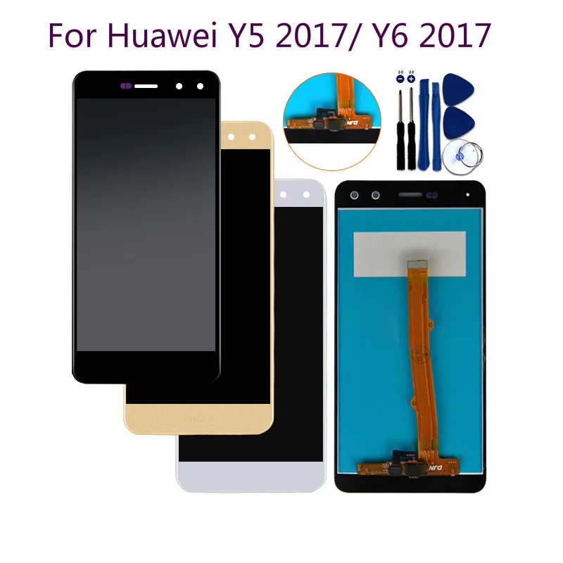 For Huawei Y5 2017 / Y6 2017 LCD Display frame For Huawei mya l41 lcd ...