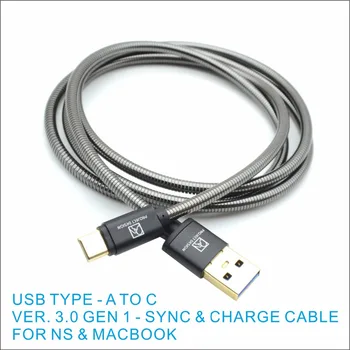

Standard USB3.0 Type A to Type C 3.1 GEN1 1.2M Cable For Nintend N-SWITCH Macbook Android Phone Quick Charging 24K Plated Gold