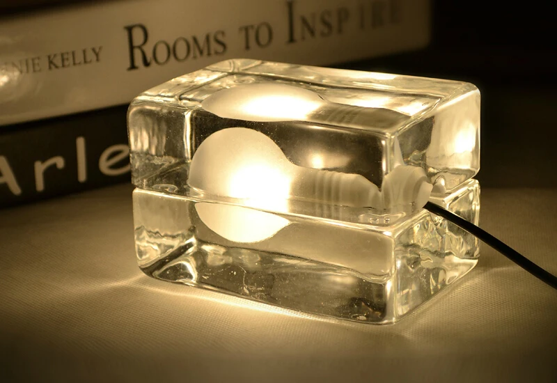 ice cube touch table lamp