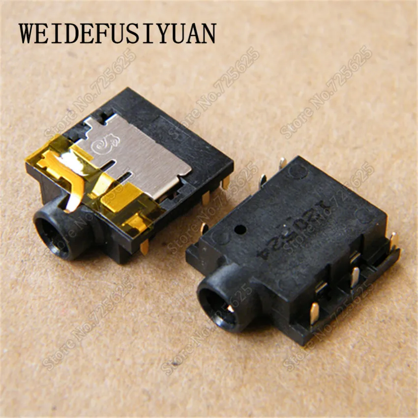 10pcs Headphone MIC jack socket connector for Acer Aspire 4741 4742 4743 4750 4743 5750 5741 5742 G S Z ZG series PCB audio jack