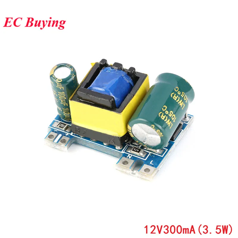 AC-DC 12V 300mA 3 5 W 12V300mA изолированный модуль импульсного источника питания понижающий