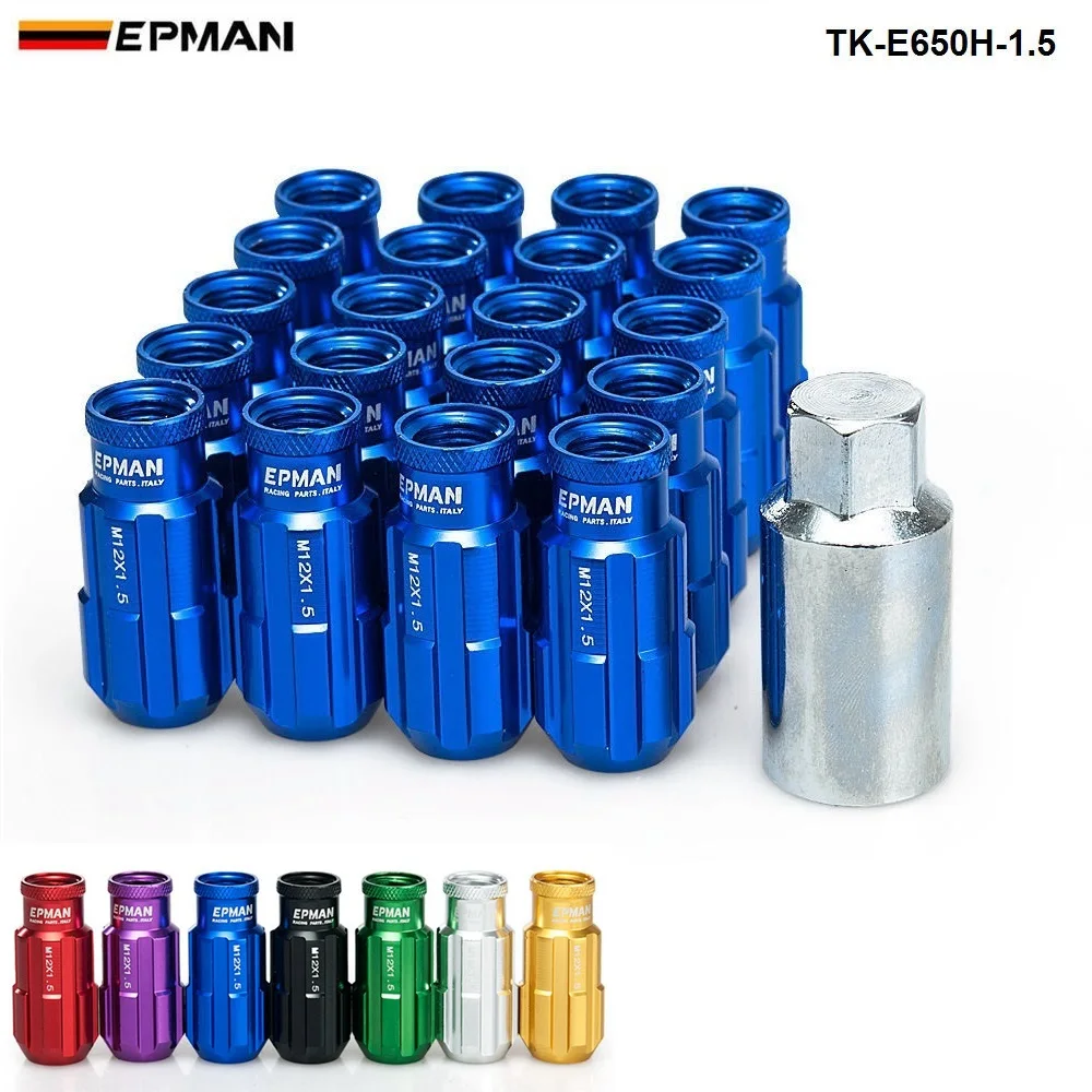 Спортивный гоночный алюминиевый стопорные гайки EPMAN 20 шт. 12x1 5 Вт/ключ
