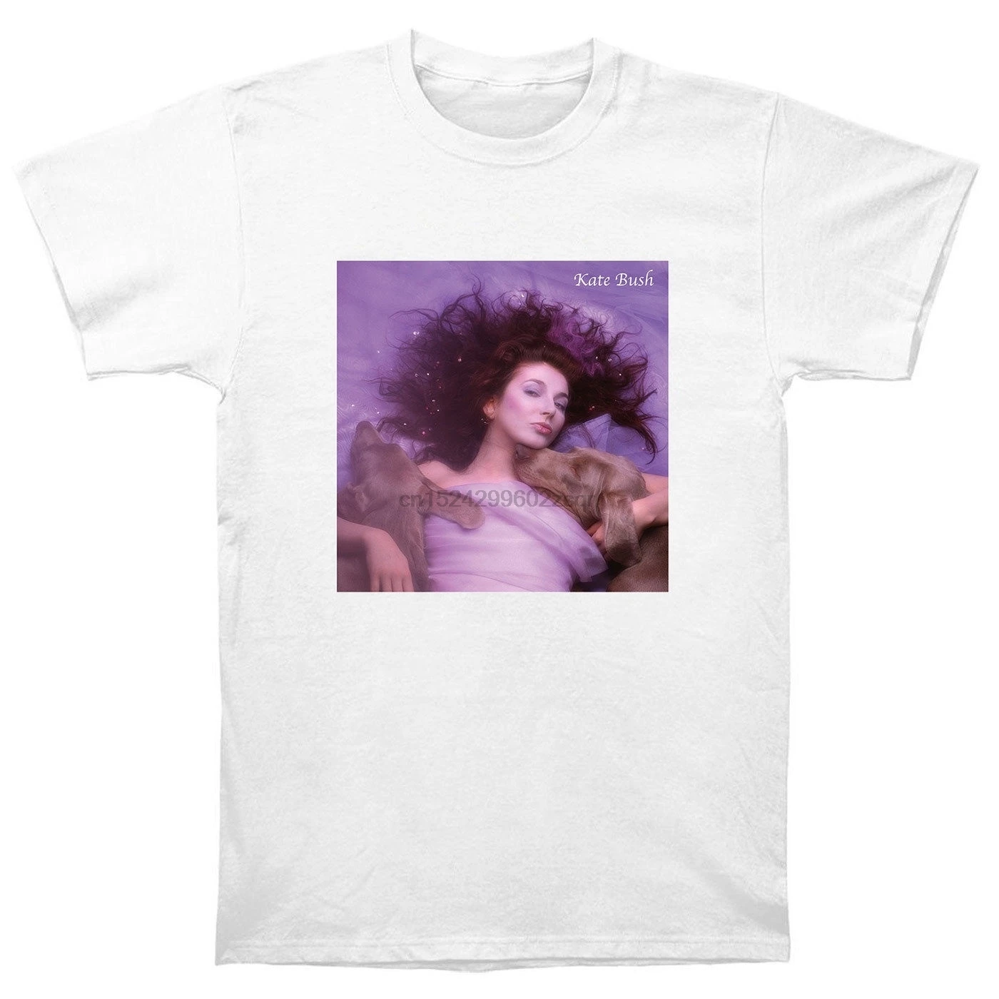 Модные Повседневные хлопковые топы Kate Bush Hounds of Love с короткими рукавами и круглым