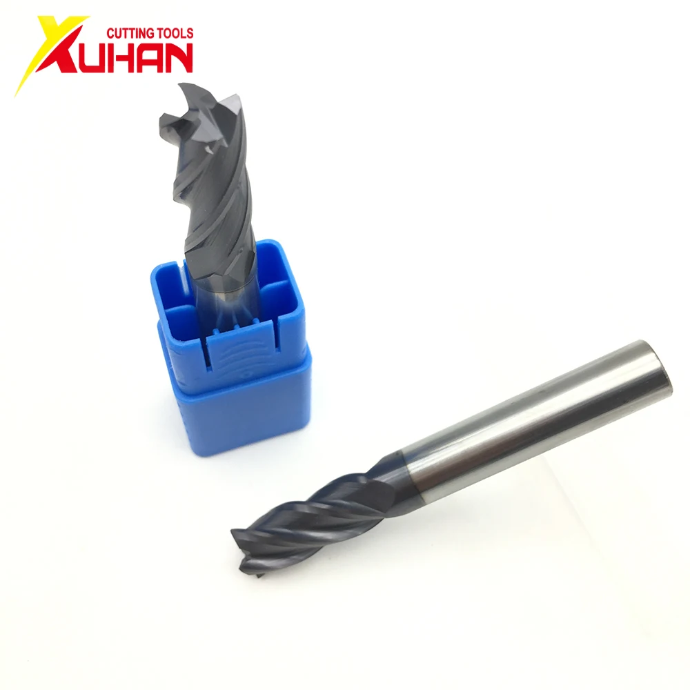 4Flute Φ10.0*10D*75L HRC50 CNC machine tool solid carbide endmill Tungsten Steel Milling Cutter End Mill cuttering tool endmill