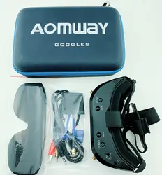 2019 Новинка Aomway Commander Goggles V1S 2D 3D 64CH 5,8G FPV видео гарнитура Поддержка HDMI 720p DVR головное устройство вместо V1 v2