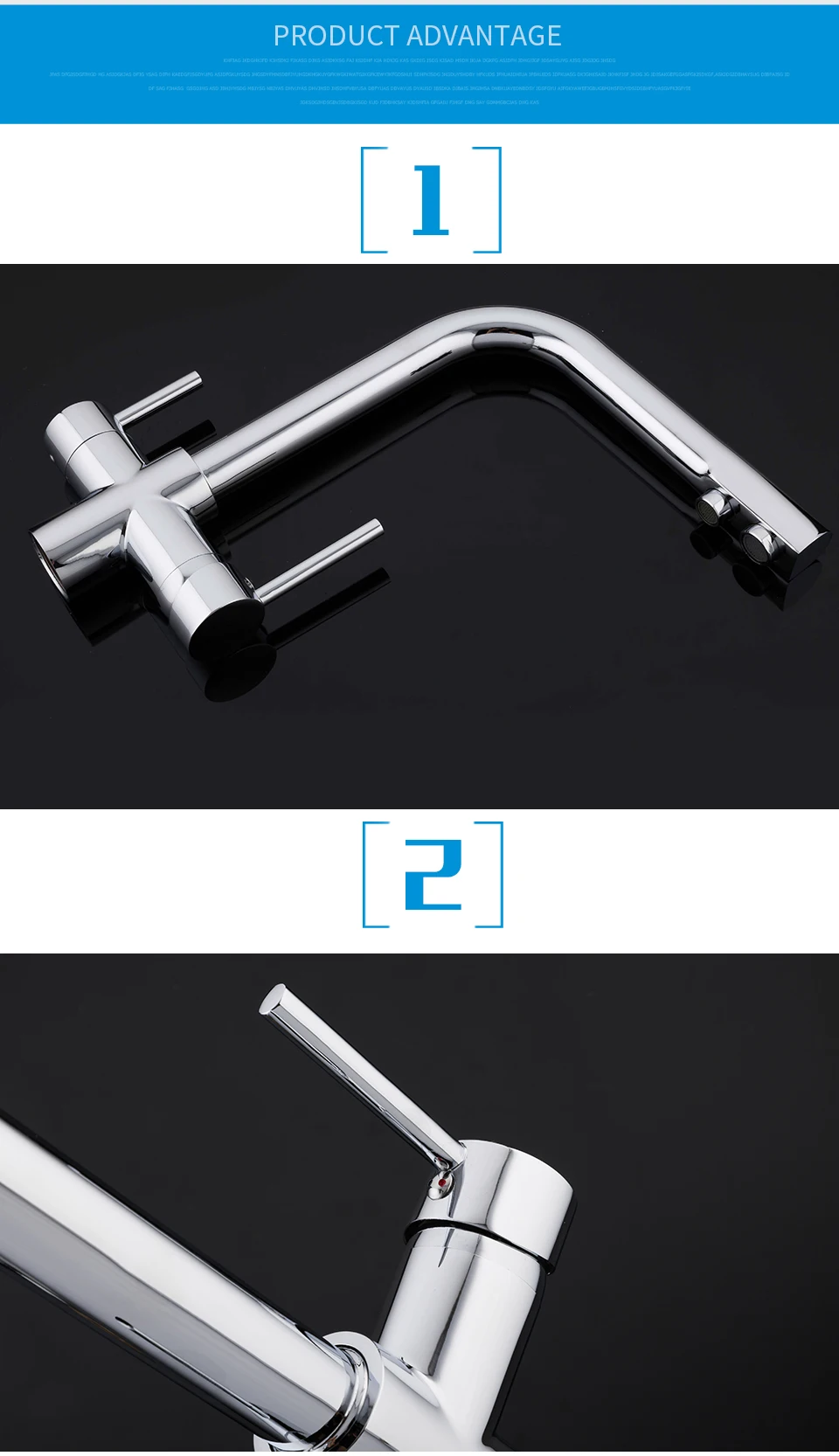 GAPPO kitchen faucet kitchen mixer sink faucets taps faucets for kitchen faucet with filtered water kitchen mixer drinking taps