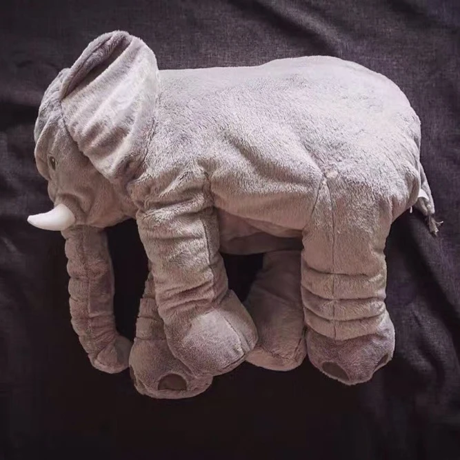 

Large plush elephant 60cm 5 Colorful Giant Elephant Stuffed Animal Toy Animal Shape Pillow Home Decor Free Shipping Baby Toys