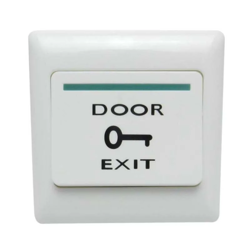 

Door Exit Button Release Push Switch for Access Control Systemc Square Electronic Door Lock 85*85*8CM
