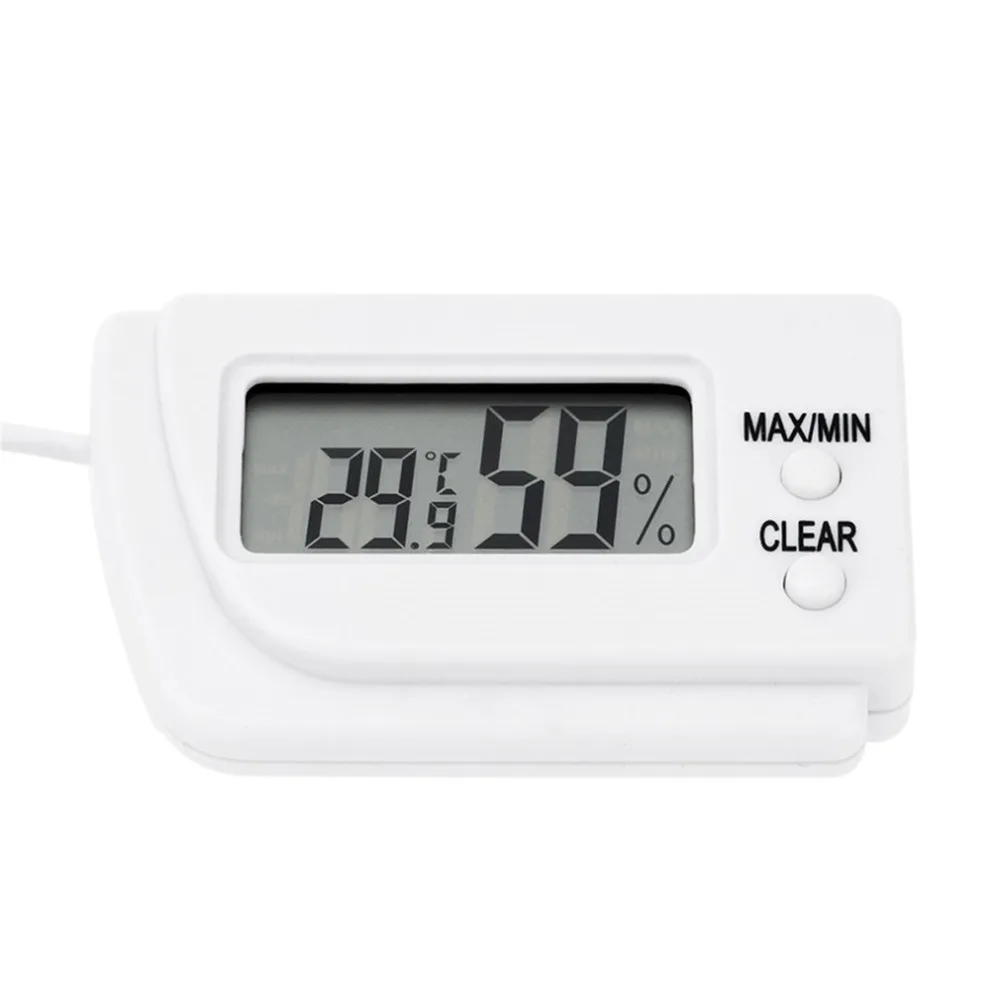 Mini LCD Digital Egg Incubator Thermometer Hygrometer Remote Meter Remote Measurement of Humidity Temperature Flip out Stand