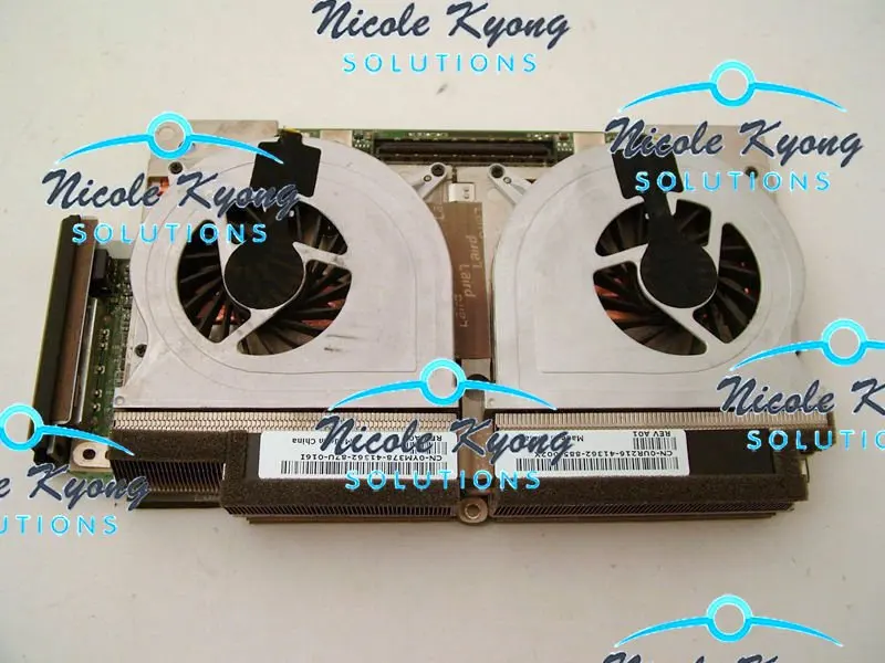 8800M XM888 86CR5 SLI dual fans Graphics VGA Video Card for DELL XPS M1730 laptop
