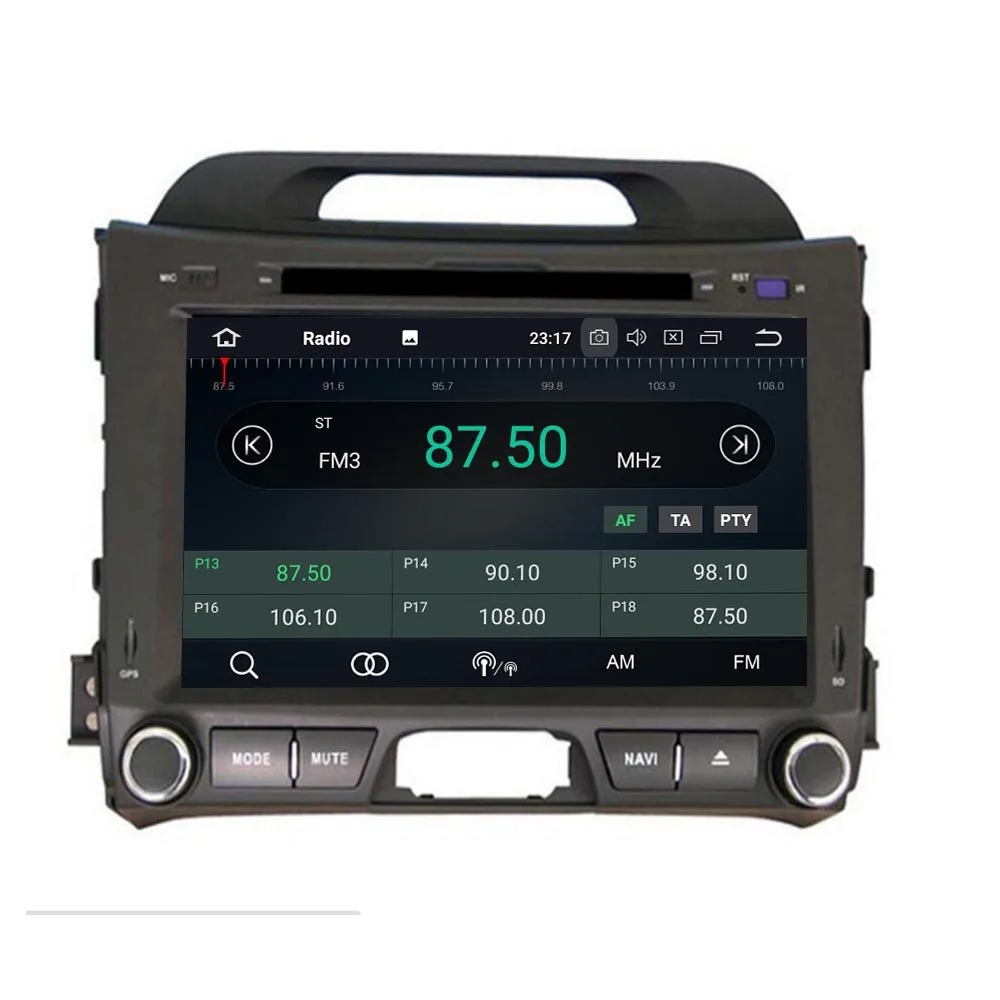 Best 8" IPS Android 9.0 Car Stereo For Kia Sportage 2010-2014 GPS Navigation FM DVD WiFi Audio Video 8 Core CPU Gift Camera 2