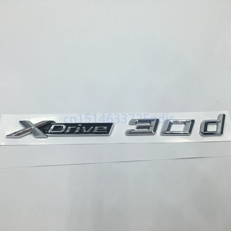 Автомобильная отделка стикер для BMW X1 X3 X4 X5 серии Xdrive 20d 25d 30d 35d 40d 45d 48d эмблема