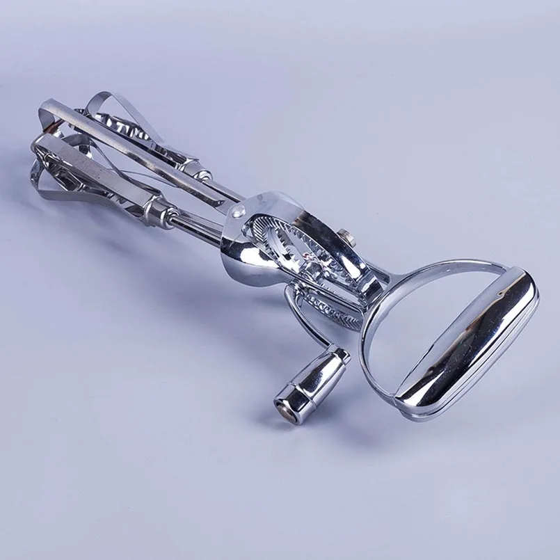 

1 Pc Stainless Steel Egg Beater Manual Self Turning Egg Cream Stirring Blender Whisk Hand Mixer Cooking Tool Kitchen Tool
