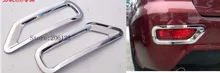 Лидер продаж для Lifan X60 аксессуары Chrome сзади противотуманных фар Крышка лампы отделкой 2 шт. 2011 2012 2013 2014 2015 наклейки стайлинга автомобилей