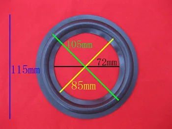 

20 pcs/lots 4.5 inch woofer / bass speaker surrounds repair ubber -New