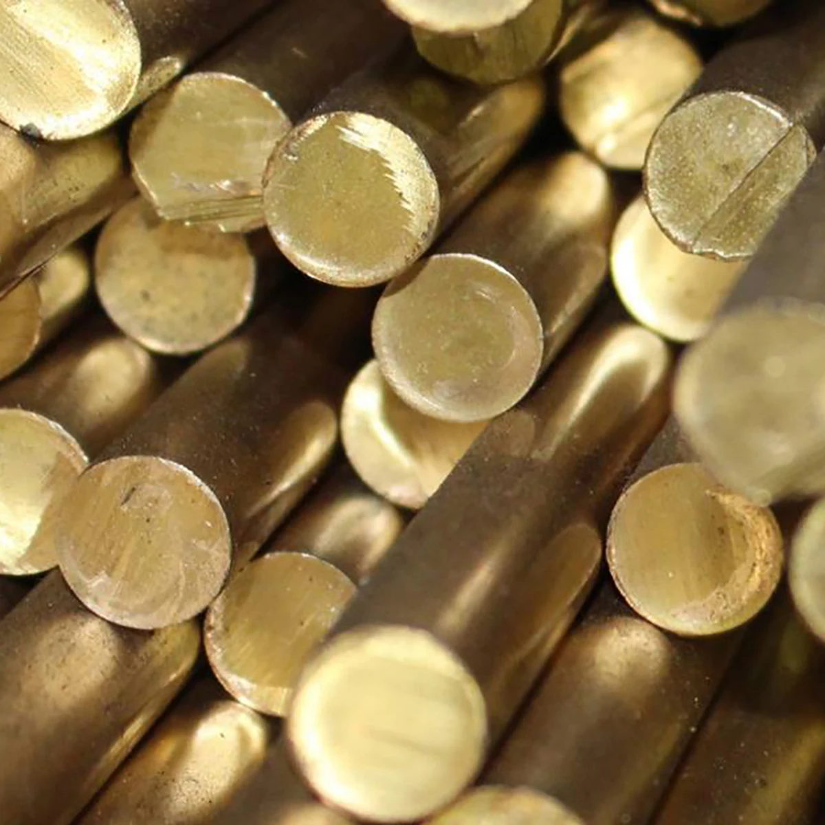 4/6/8/10/12mm DIY Hardware Brass Round Bar Rod Circular Wire Tube Modelmaking