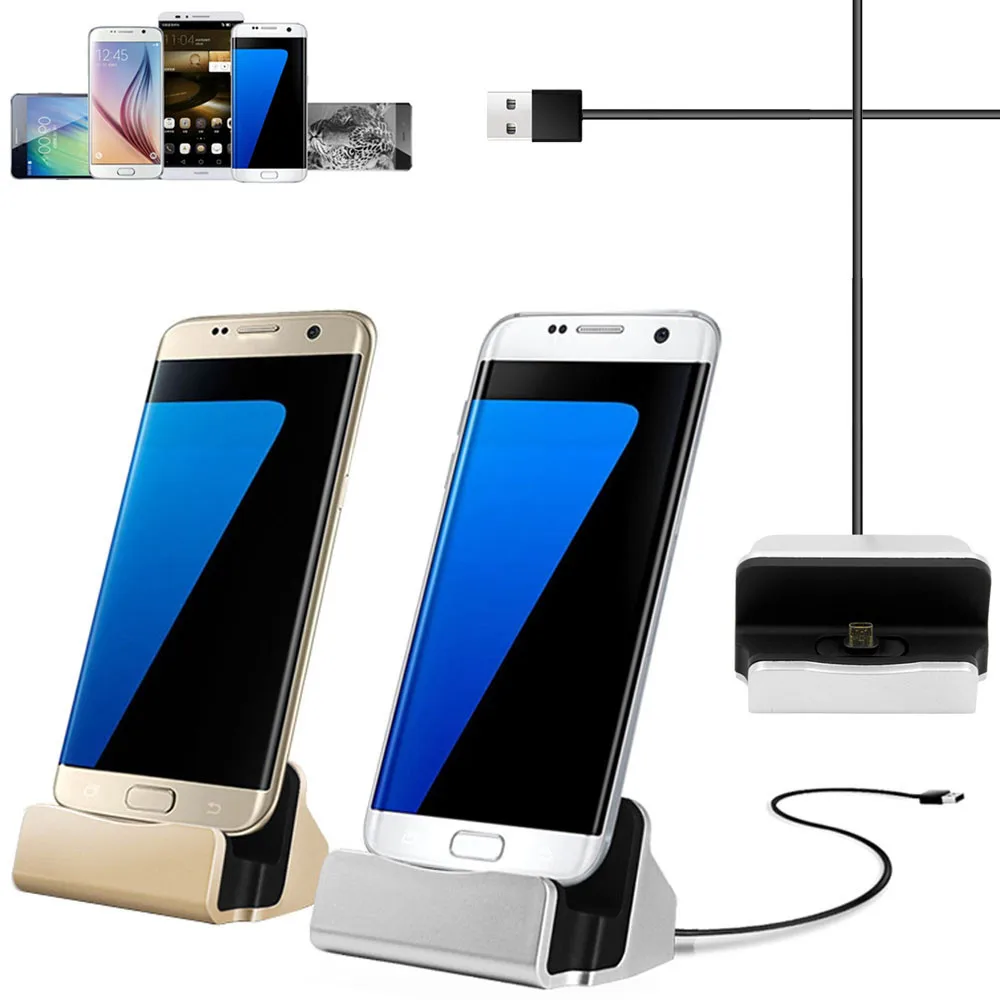 Micro USB Dock Charge Cradle Docking Station For Samsung Galaxy S7