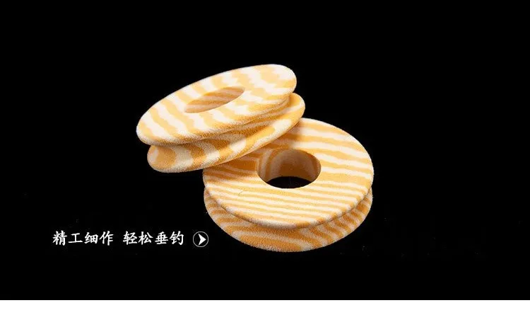 Macias dos Plásticos para a Linha de Pesca do Enrolamento nele no Padrão das Atividades de Pesca de Taiwan Rodas Tamanho 3 Ferramentas de pesca