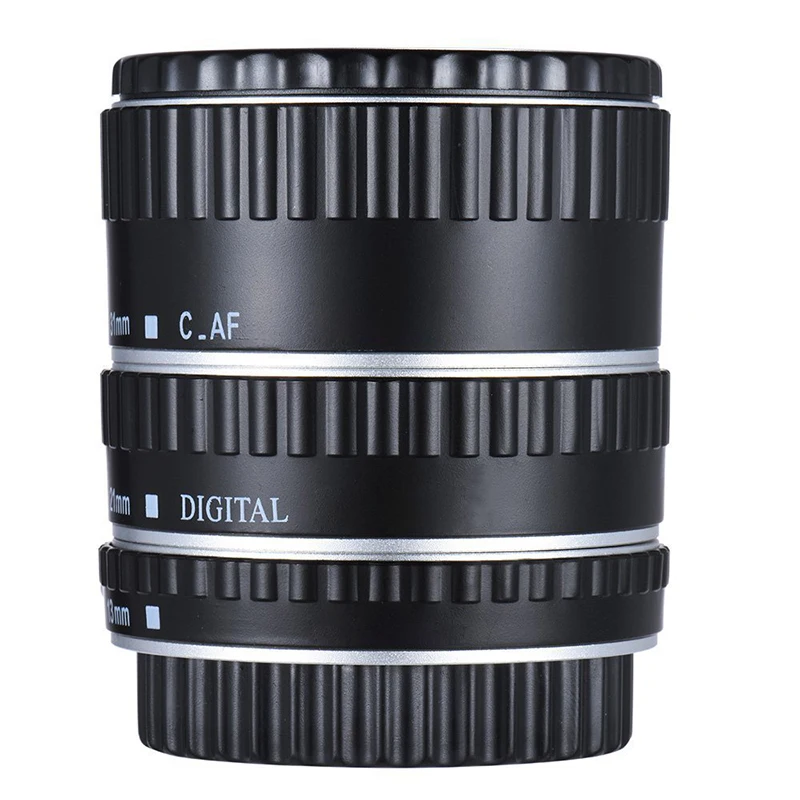 Автофокус Макро удлинительная трубка 13/21/31 мм для камеры Canon EF