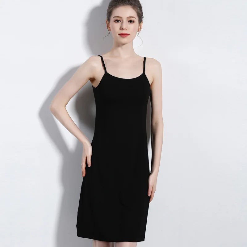 

2019 summer new dress Korean version of high-quality sling bottoming dress long style outdoor casual dress