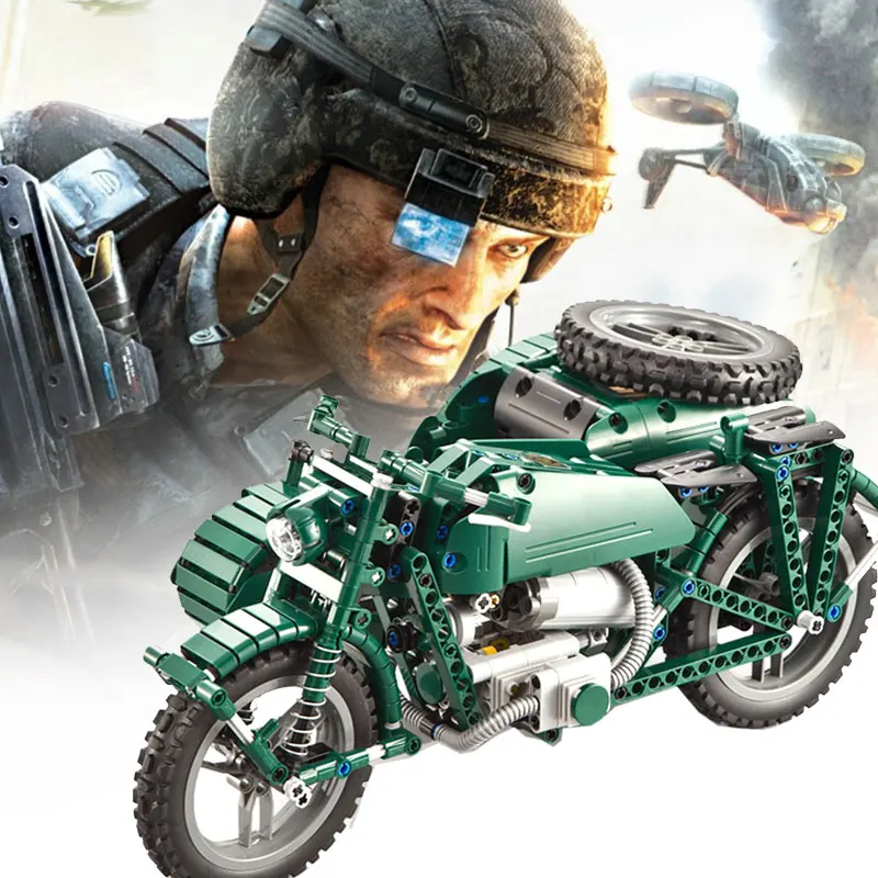 

Military Motorcycles Toy Motorcycles Model Assemble Military Motorcycles 1 Set Green Collection Decor Diy Fashion Kids Diy Car