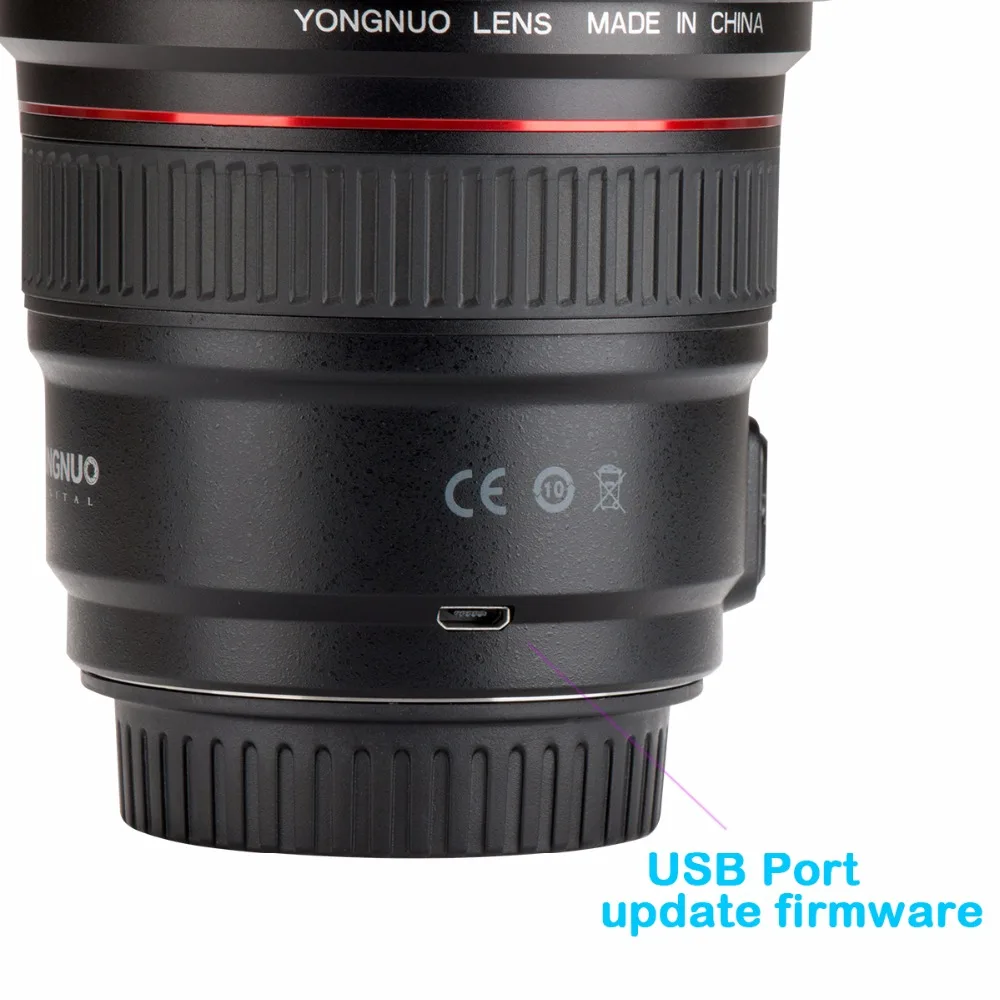 Сверхширокоугольный объектив YONGNUO 14 мм F2.8 YN14mm Автофокус AF MF металлический с