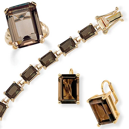 PalmBeach Jewelry 2481910 3-Pc. Sm. Quartz Set Size 10 (1)