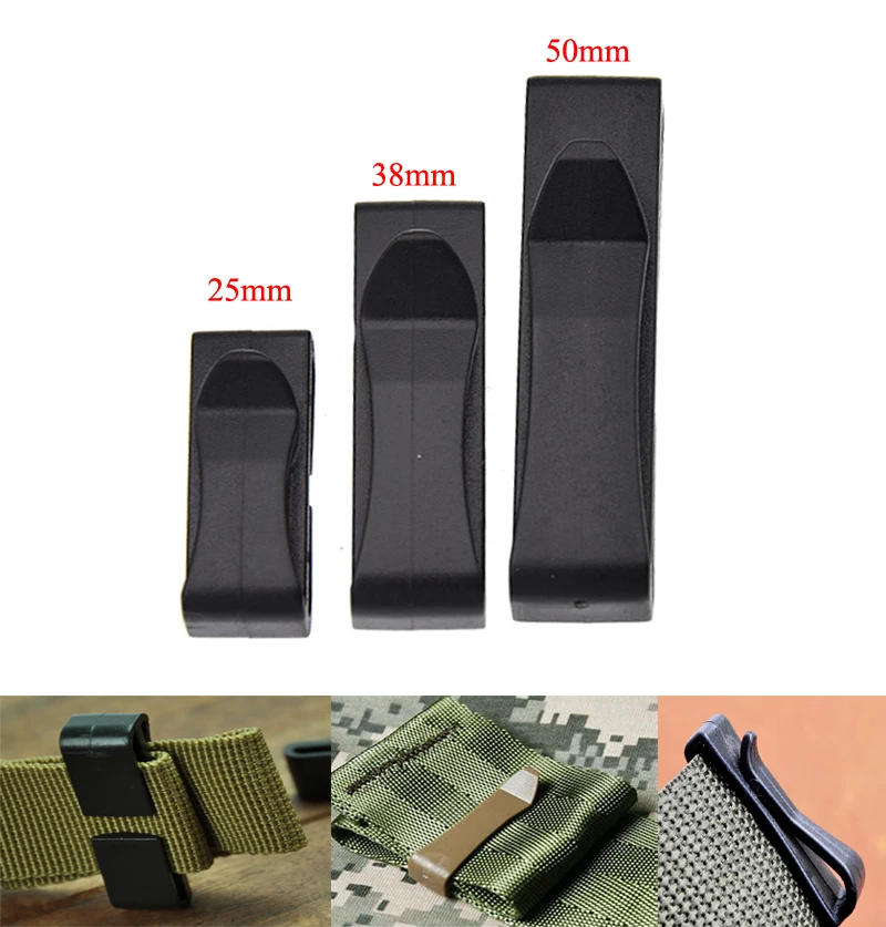 1 ''1,5'' 2 ''MOLLE пряжка для ремня ремень конец зажим Регулируемый Хранитель тактический рюкзак Сумка для кемпинга Поход Открытый военный Прикрепление