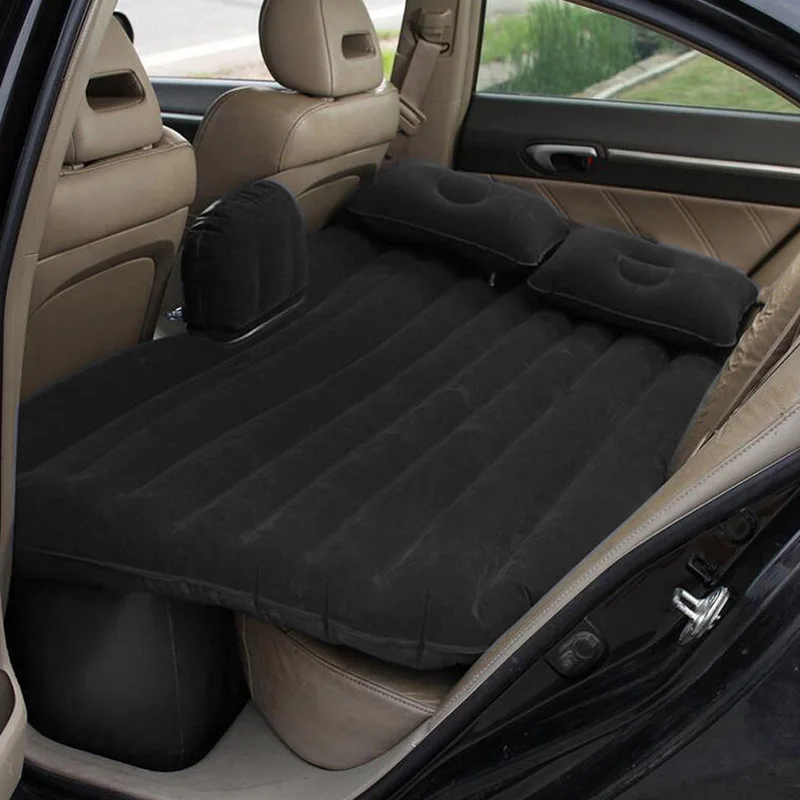 

Car Air Inflatable Travel Mattress Bed Universal for Back Seat Multi functional Sofa Pillow Outdoor Camping Mat Cushion