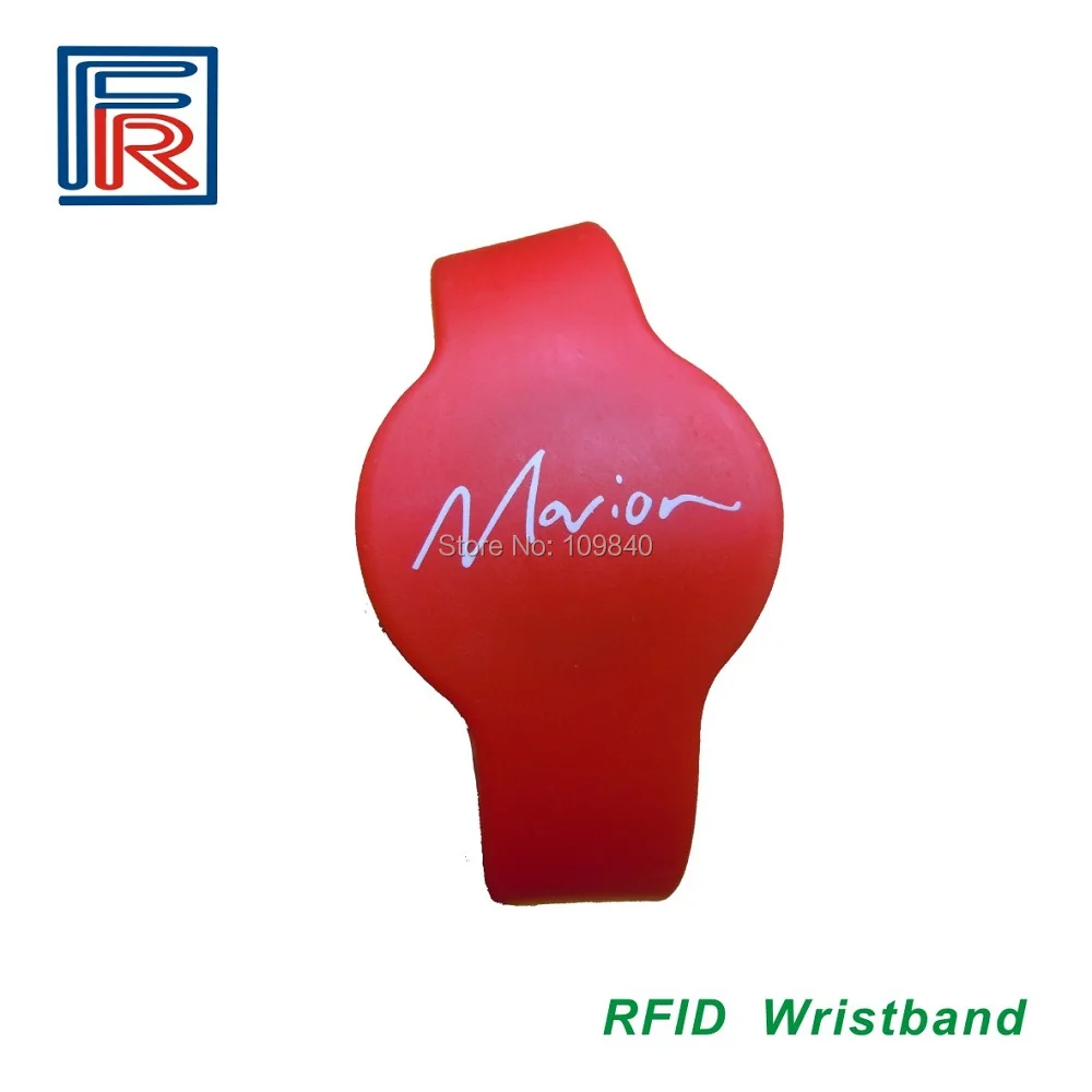 Flash Deal Hot sell anti-high temperature silicone passive rfid wristband , nfc waterproof bracelet  200pcs/lot 2
