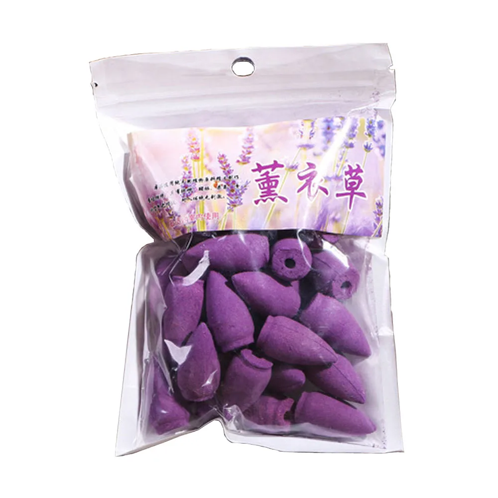 

45Pcs Bullet Head Backflow Incense Cones Regulating Emotion Use In The Home Office Teahouse Tower Incense