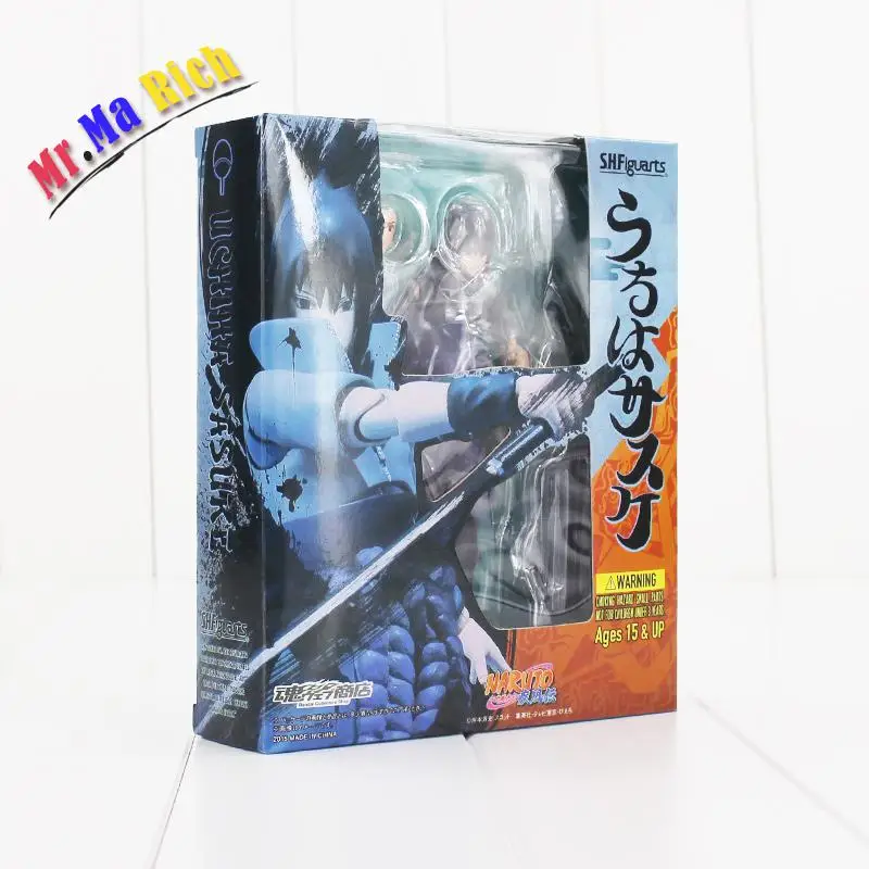 15 см аниме Наруто фигурку Саске Какаши Минато Хокаге SHFiguarts freddo ниндзя MODELLO Bambola