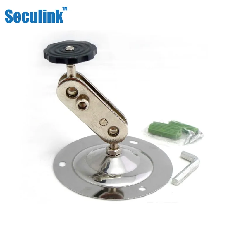 

Seculink Home IP Camera Bracket Wall Mount Holder Pan Tilt Adjustable Security Stand Accessory