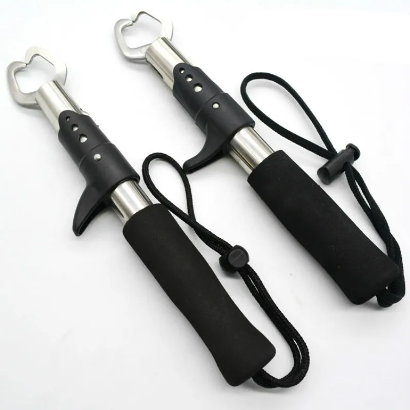 

Stainless Steel Fishing Pliers Multi-functional Casting Grip Portable Easy-carrying High Strength Strong Pulling Fishing Clamp