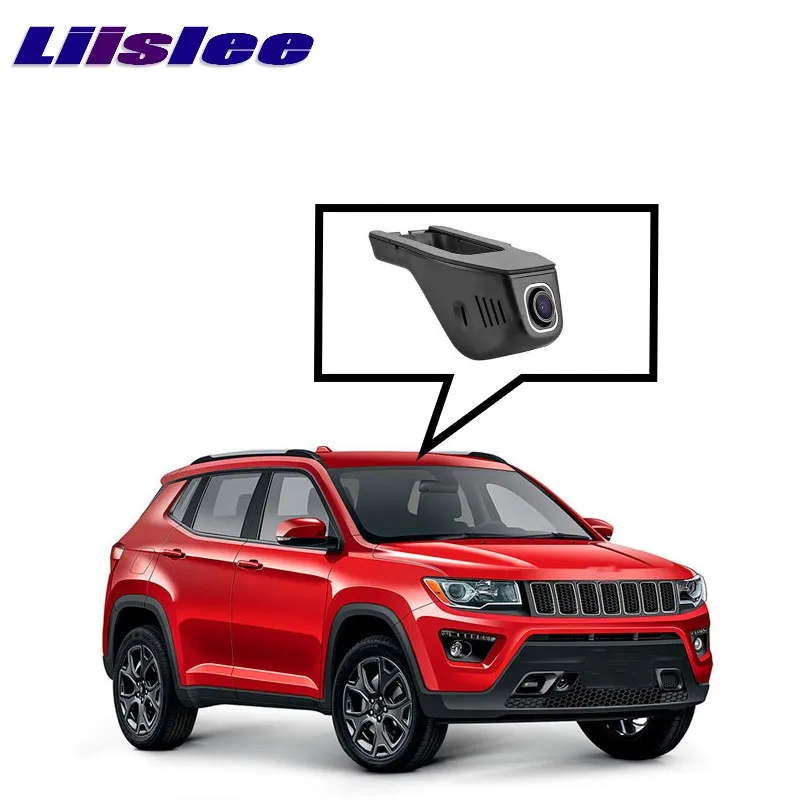 LiisLee автомобильный дорожный рекорд WiFi DVR Dash камера вождения видео рекордер для Jeep Compass MP