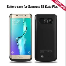 4200 мАч для samsung Galaxy S6 Edge plus зарядное устройство чехол для телефона power для samsung S6 Edge plus чехол для батареи