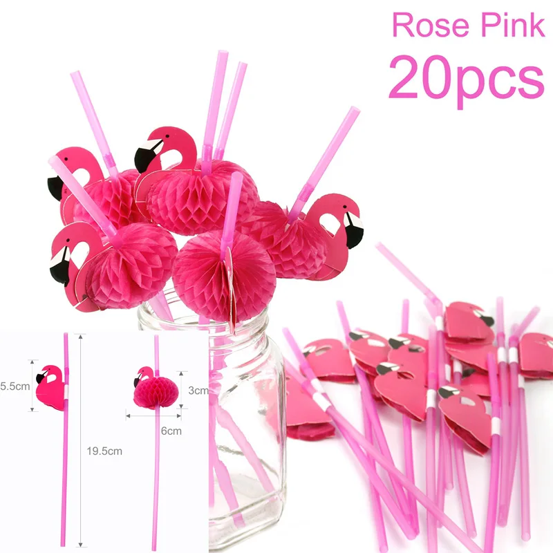 FENGRISE Beach Party Novelty Flamingo Party Decorations Wedding Decor Pineapple