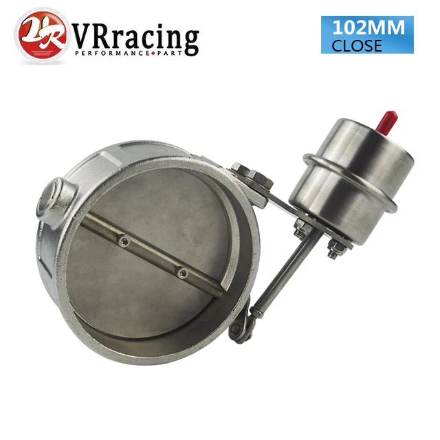 

VR RACING - NEW vacuum Activated Exhaust Cutout Cut Out 4" 102MM Close Style Pressure: about 1 BAR VR-ECV06
