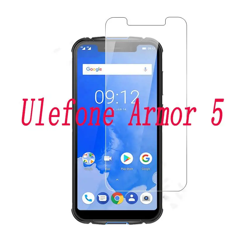 

2PCS NEW Screen Protector mobile phone For Ulefone Armor 5 5.85" 9H Tempered Glass Film Protective Screen Cover