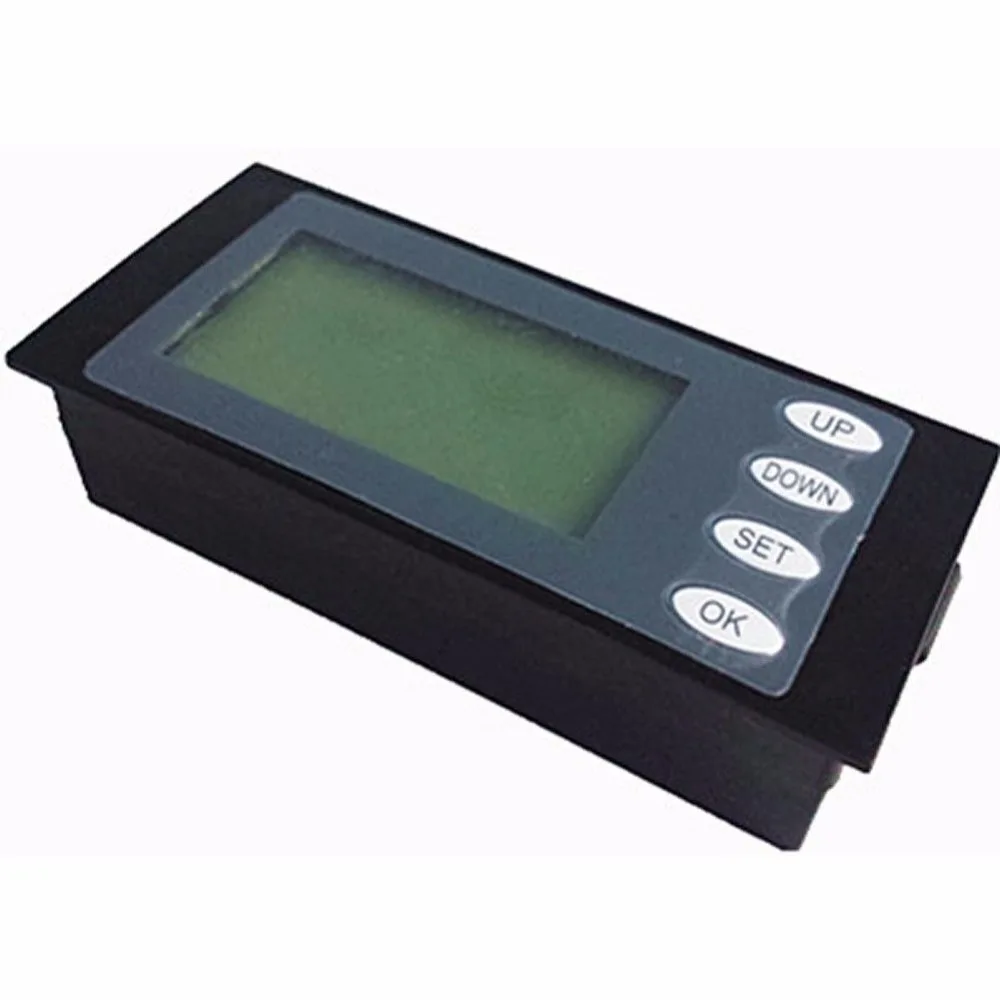 

20A AC Digital Voltmeter LED Panel Power Meter Monitor KWh Time Watt Volt Ammeter Tester Tools