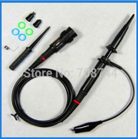 

1 PCS P4100 Oscilloscope Probe 100:1 100MHz High Voltage Withstand 2000V Scope Passive Clip Probe For Osciloscope