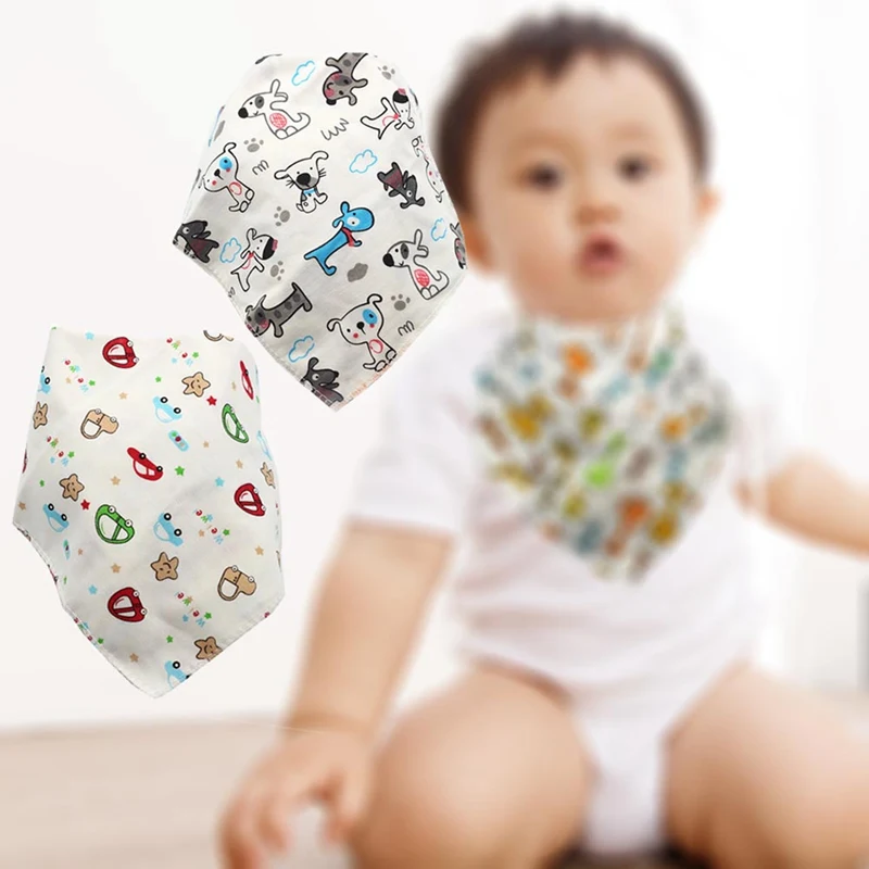 5 шт./партия хлопок New Baby Babador бандана нагрудники для малышей шарф для мальчиков и девочек нагрудник Burp Полотна