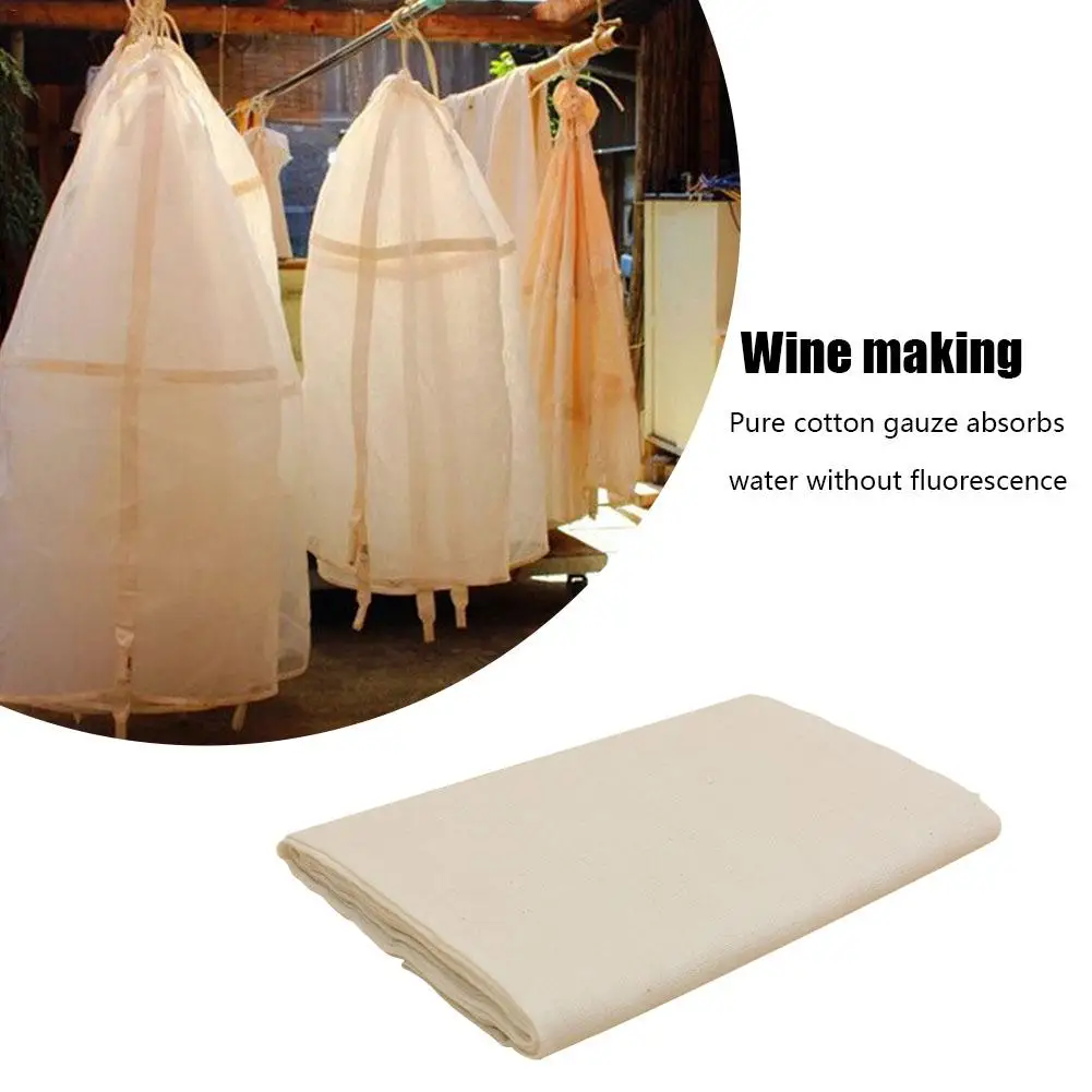 

Cheese Cloth Natural Fine Cotton Filter Gauze Cheese Cloth For Kitchen Filter Cleaning Tools Dusting Perfume Bag Wine Making