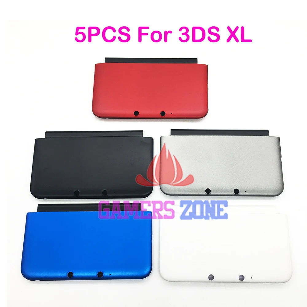 

5PCS Top Bottom A & E Faceplate Cover For 3DS XL LL Housing Shell Front Back Case