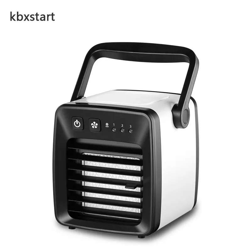 Kbxstart USB портативный увлажнитель воздуха очиститель воздуха охладитель воздуха мини-вентиляторы персональное пространство воздуха Klima устройство для дома - Цвет: Air Cooler Black